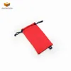 Best price red cloth drawstring bag pouch bag with drawstring