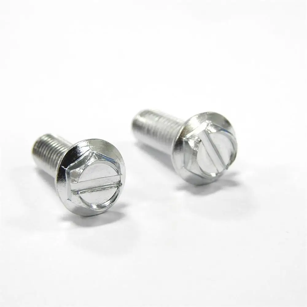 
Class 8.8 White Zinc Hexagon Head Plastic Self-locking Insert Nylon Patch Bolt 