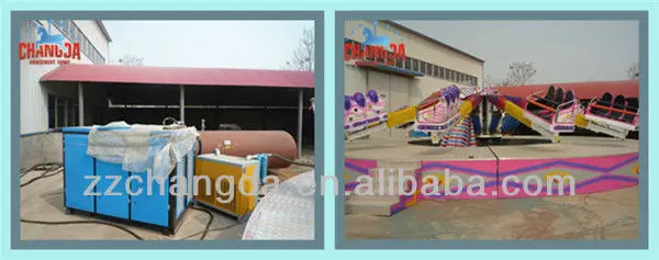 thrill amusement equipment long arm bouncing machine