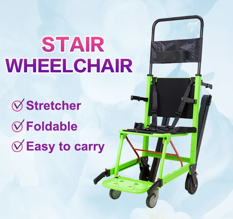 Aluminum Alloy Manual Foldable Stair Climbing Wheelchair Buy Climbing