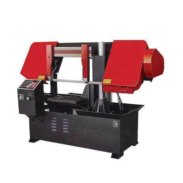 
Double Column Angle Cutting Band Saw Machine Miter Saw G-330 G-400 Metal Cutting 