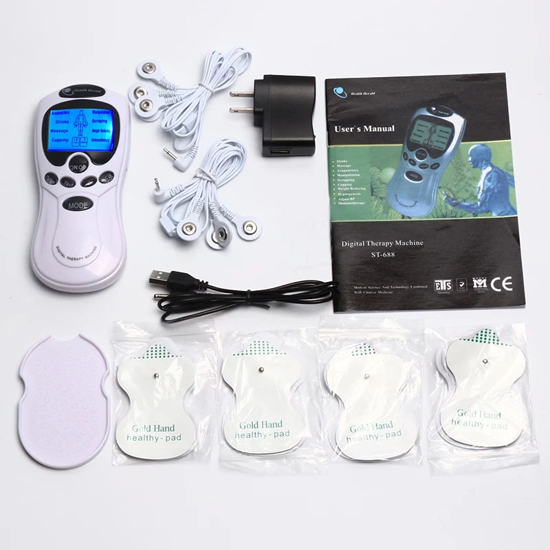 Electric massager slimming Tens Acupuncture Digital Therapy Machine For Back Neck Foot Amy Leg Health Care