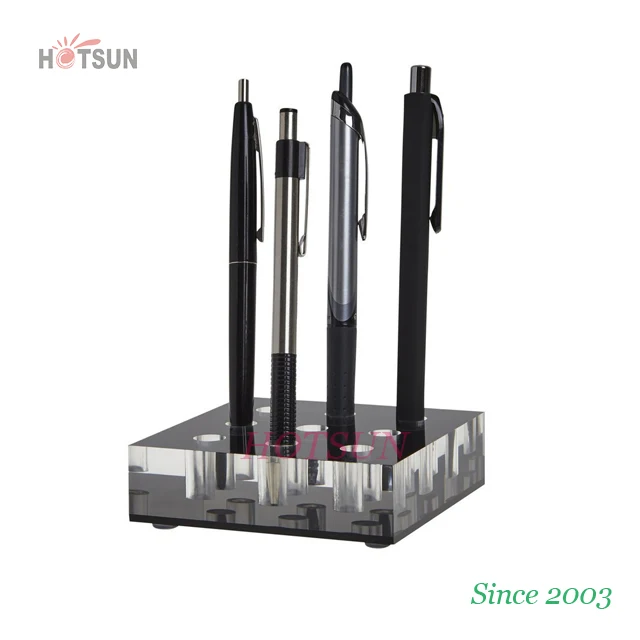 Customize Clear Acrylic Pen Holder Acrylic Solid Block For Pen Stand Buy Acrylic Pen Holder