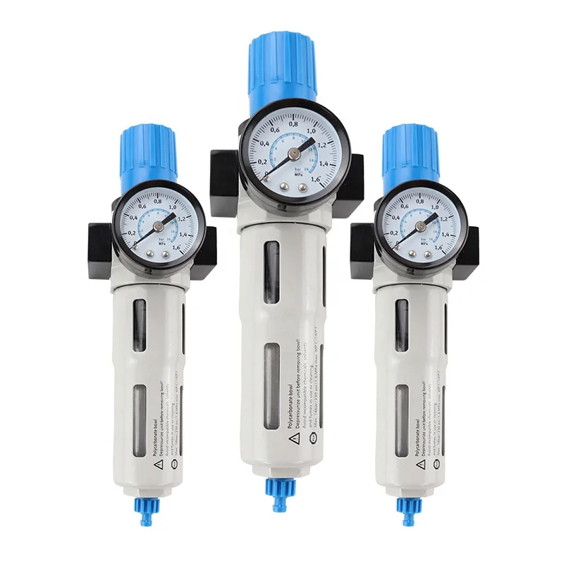 
LFR Series Regulator FRL MINI MIDI Air Filter Combination Air Source treatment 