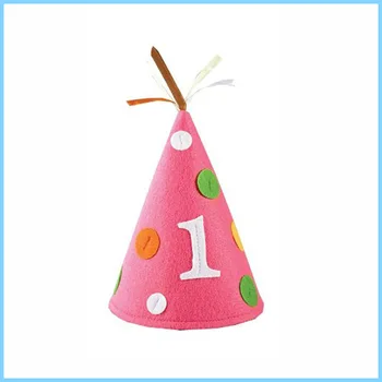 Baby Birthday Decorations Girls 1st Birthday Felt Party Hat Buy Kids