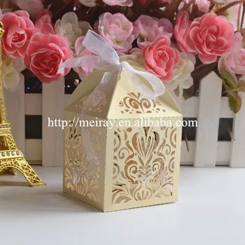  Chinese  Wholesale  Islamic Wedding Favors  Laser Cut Candy 