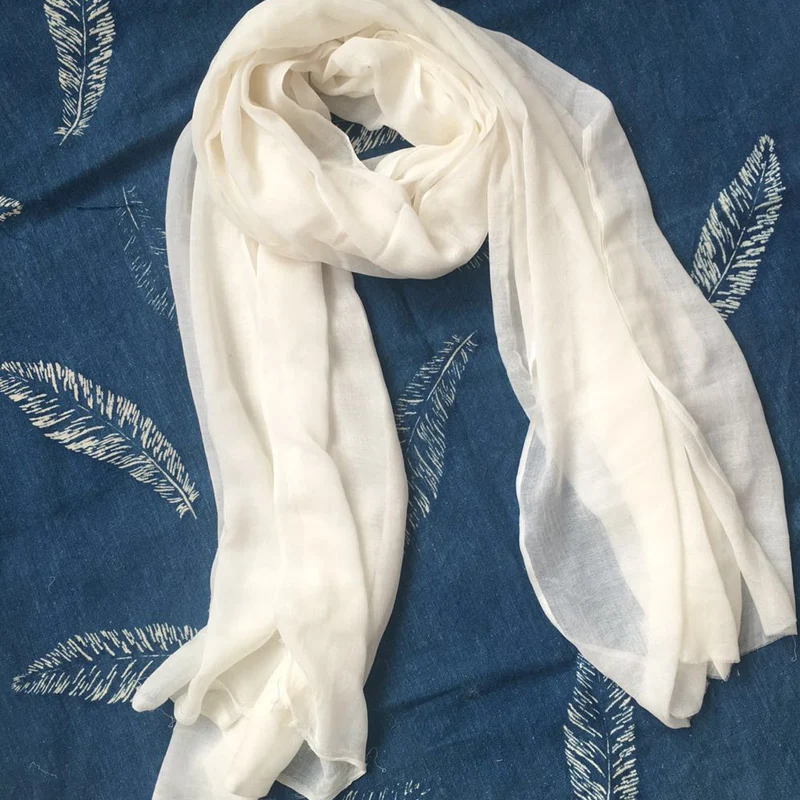 cashmere knitted scarf