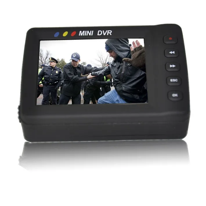 Mini Dvr Portable Police Camera,Button 