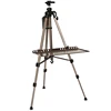 Metal Stretched Painting Easel With A Tray Adjustable Aluminium Easel