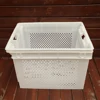 Customized security bread plastic crate for supermarket
