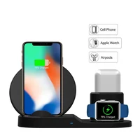 

Smart Charge qc 4.0 Station for Apple Watch 3 IN 1 Charging Pad Wireless Watch Charger for Apple Phone