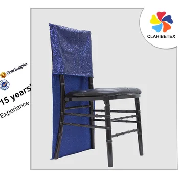 Navy Blue Sequin Chair Cover Chair Cap For Wedding Decoration Buy Wedding Chair Cap Sequin Wedding Chair Cover Sequin Wedding Chair Cap Product On
