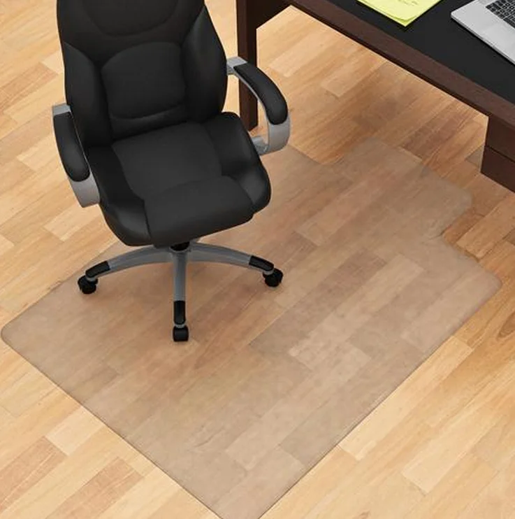 Factory Direct Sale Antislip Rubber 100pp/pvc Chair Mat For Office