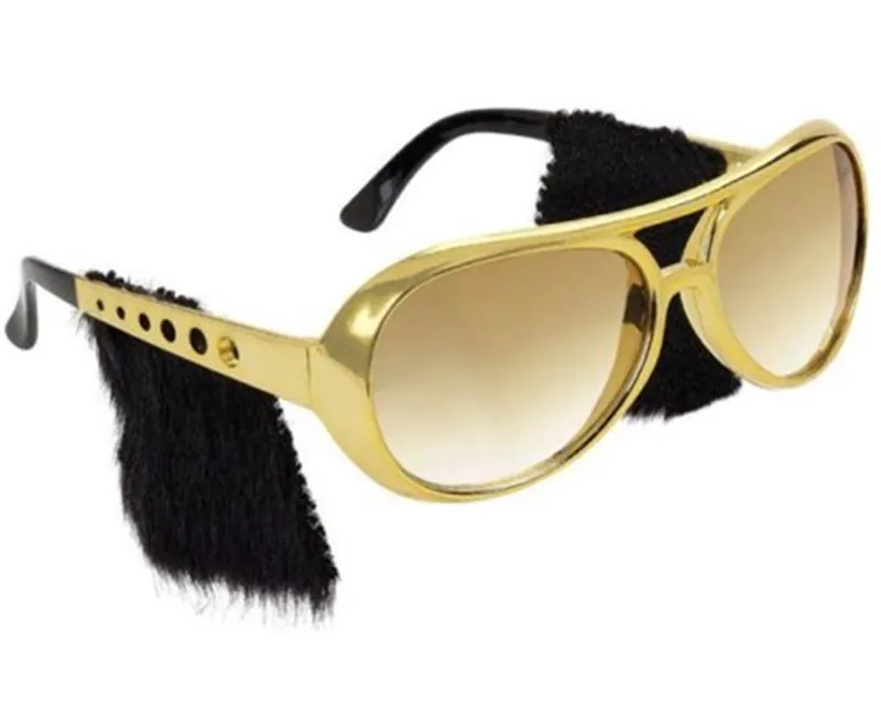 elvis glasses with sideburns