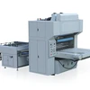 SLFM-1100 Semi automatic vertical plastic business card Laminating Machine