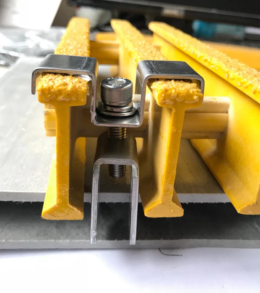 Ss316 Stainless Steel Grating Clips Fastenal With Bolt Sets Buy