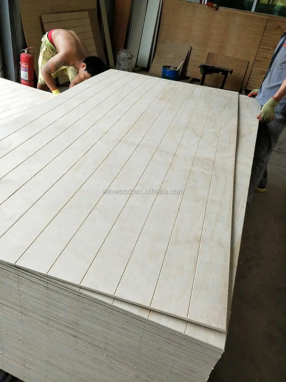 Slotted Plywood,Plywood Grooved Wall Panels,Tongue And Groove Plywood