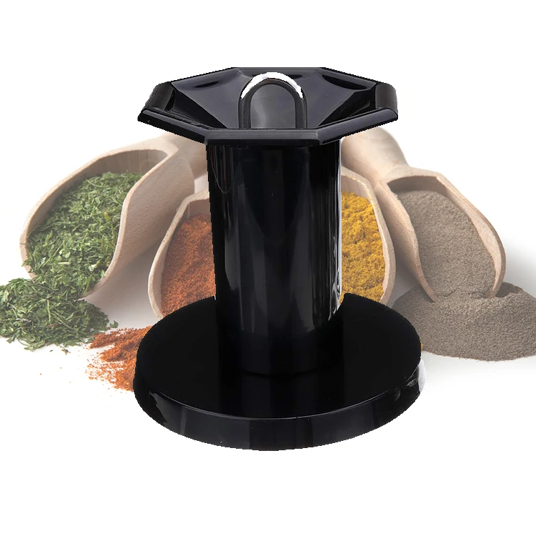 8pcs Kitchen Spice Tools Storage Organizer Home Spice Rotating Spices
