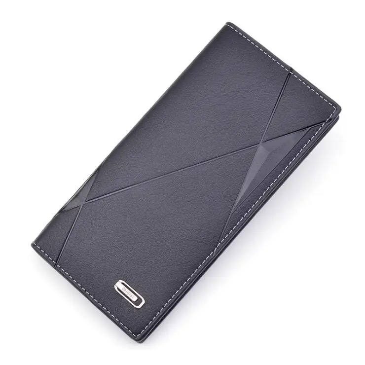 

2019 Brand Leather Purse Men Wallets Long Wallets Multi-card Large Capacity Fashion Wallets, 3 colors