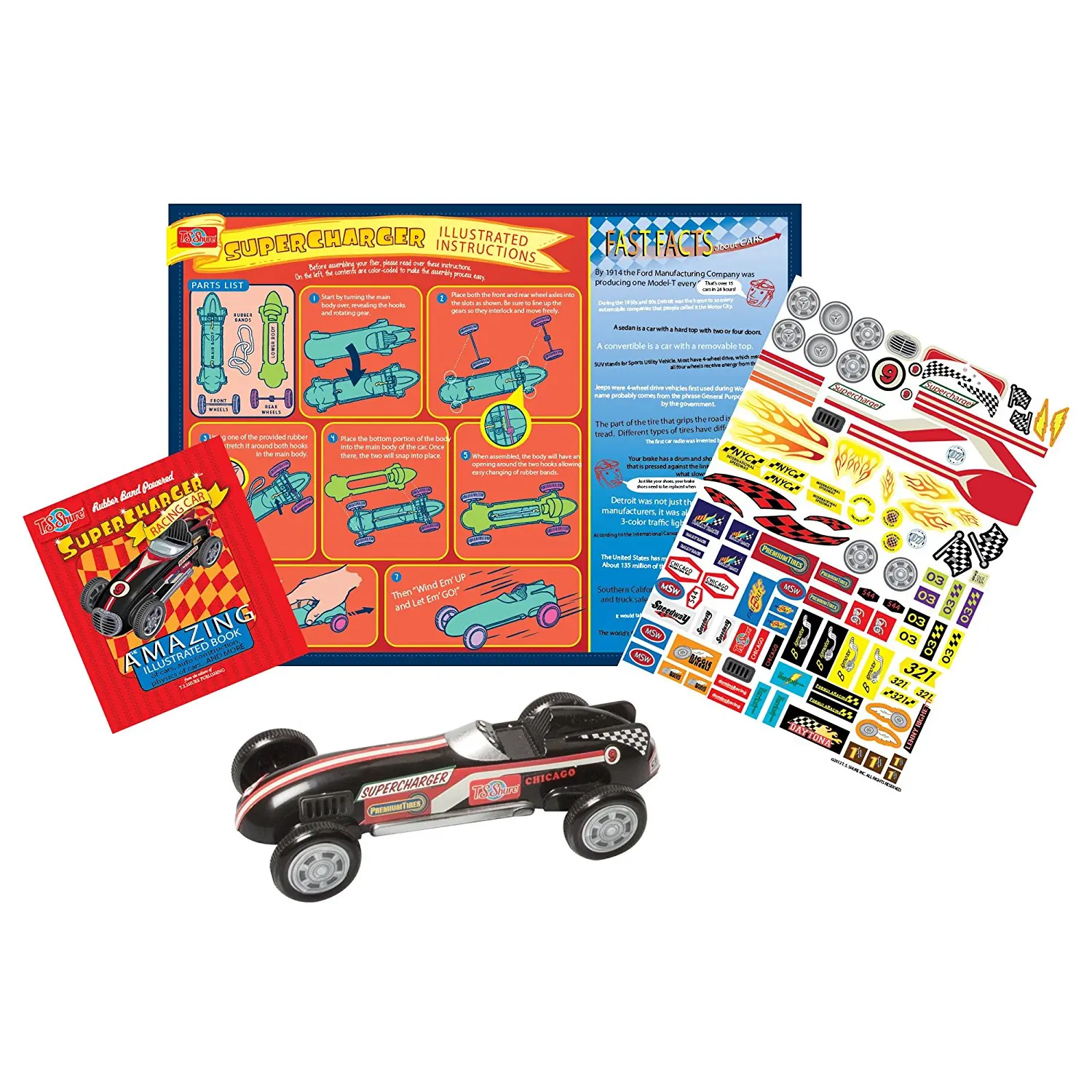 thinkgizmos racing car kit