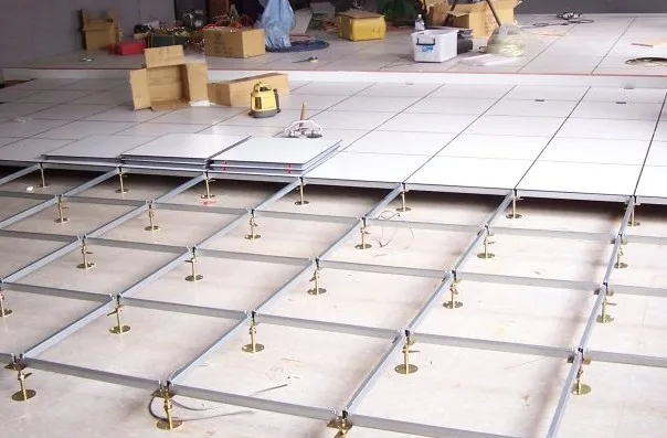 Calcium Sulphate Raised Floor Data Center Perforated Raised Floor Tiles,Cable Raised Floor