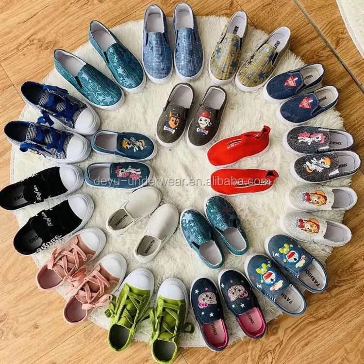 

2.15 Dollars X036 Wholesale stock fast ship cheap children canvas sneakers, cheap sneakers, sneakers