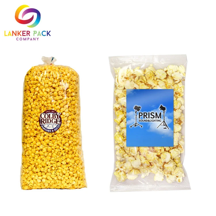 Bpa Free Air Proof Clear Plastic Bags For Popcorn Packaging,Food