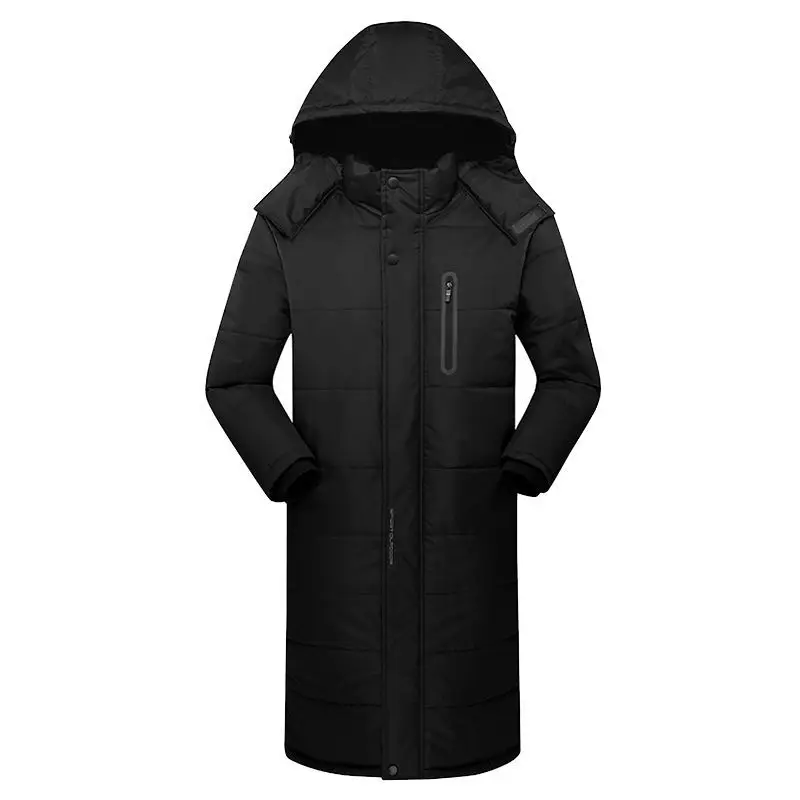 

manufacture jacket man fleece lining puffer jacket padded long winter coat, Multi