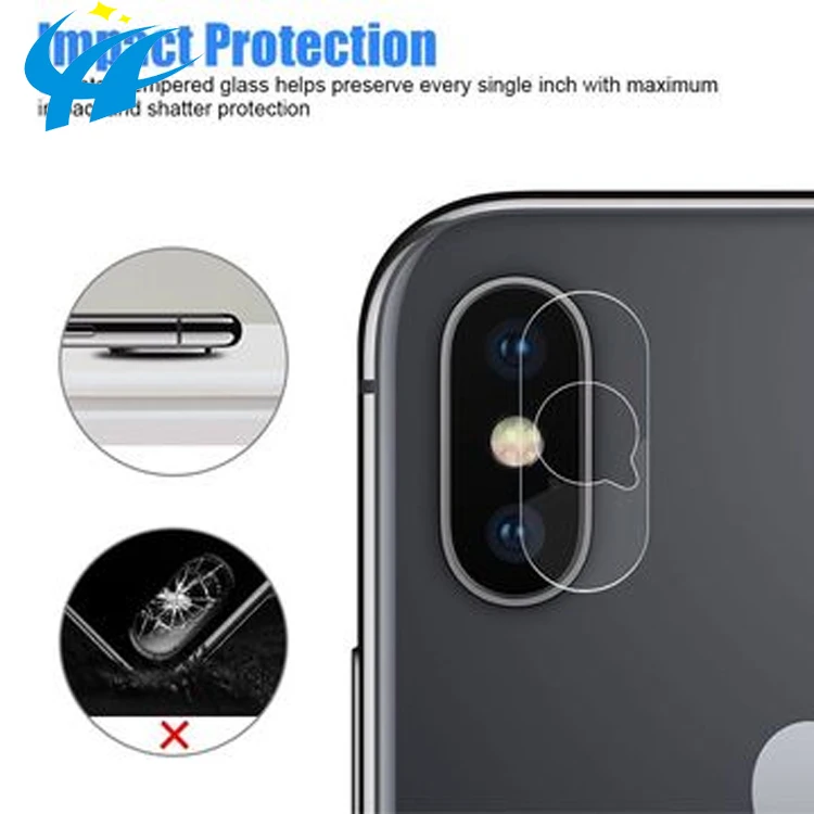 Wholesale Transparent 0.3mm Phone Camera Lens Tempered Glass Screen