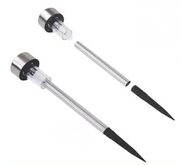 
Ningbo factory high power white led outdoor solar garden stainless steel decoration light 