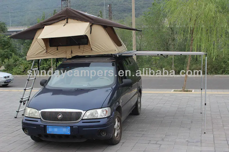 Car rear 4wd 4x4 side awning for camping