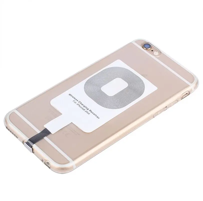 

For Iphone6 Universal Qi Wireless Charger Receiver, Gold;white and black