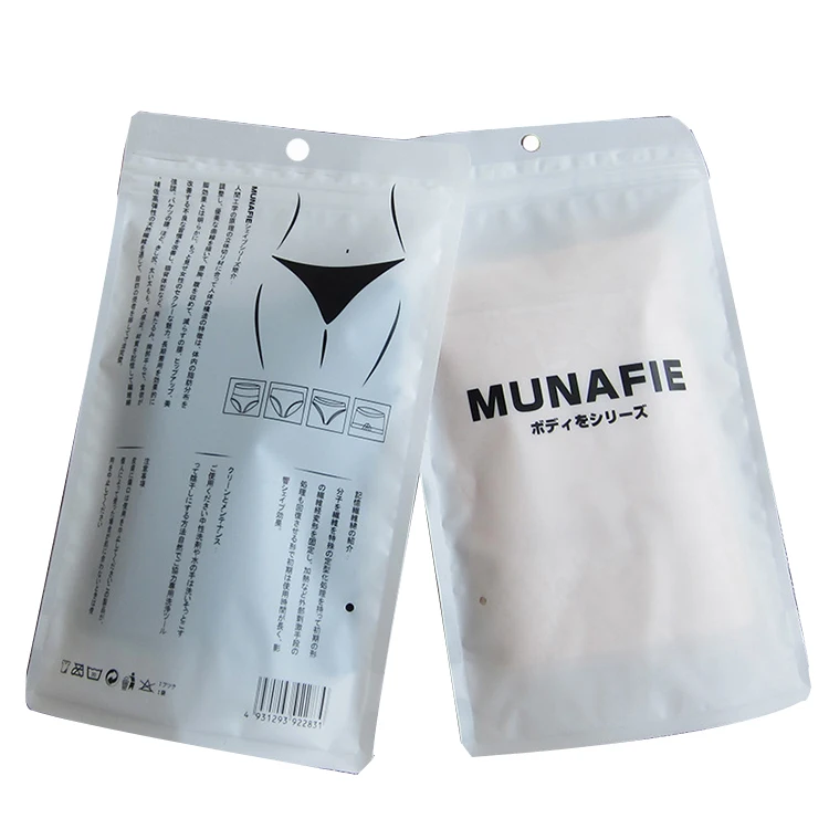 Resealable Transparent Custom Polybag Packaging Clear Plastic Poly Opp