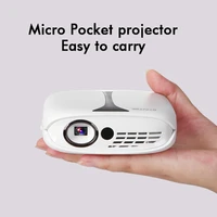 

BYINTEK UFO R7 Pocket HD Portable Micro Mini LED 3D DLP Mobile WIFI Projector with Battery (Support connect to smartphone)