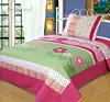 Beautiful printed bed sheet sets cover quilt/teenage bedding set