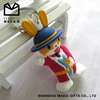 LED flashlight rubber keychain as present for sale