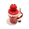 3D milk mug ceramic mug with spoon,cartoon snake mug