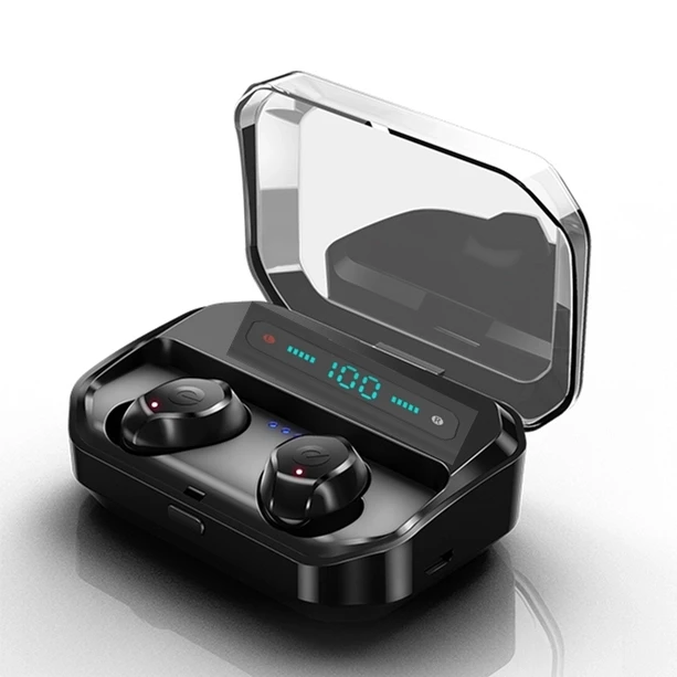 

X51 Pro True Wireless Headphone Earbud Bluetooth 5.0 Wireless Sport Headset with Magnetic Charging Case Built-in Mic