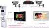 7inch monitor with night vision HD camera support connect CCTV camera and DVR Video Door Phone