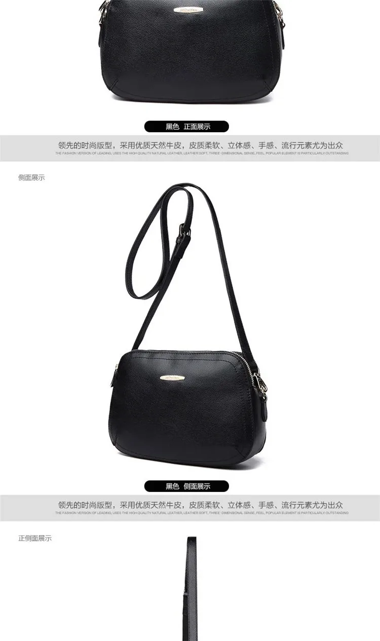 New 2015 Fashion Women Genuine Leather Messenger Bag Shoulder Bags Crossbody Bolsos Carteras Mujer Marca Handbags Famous Brands12