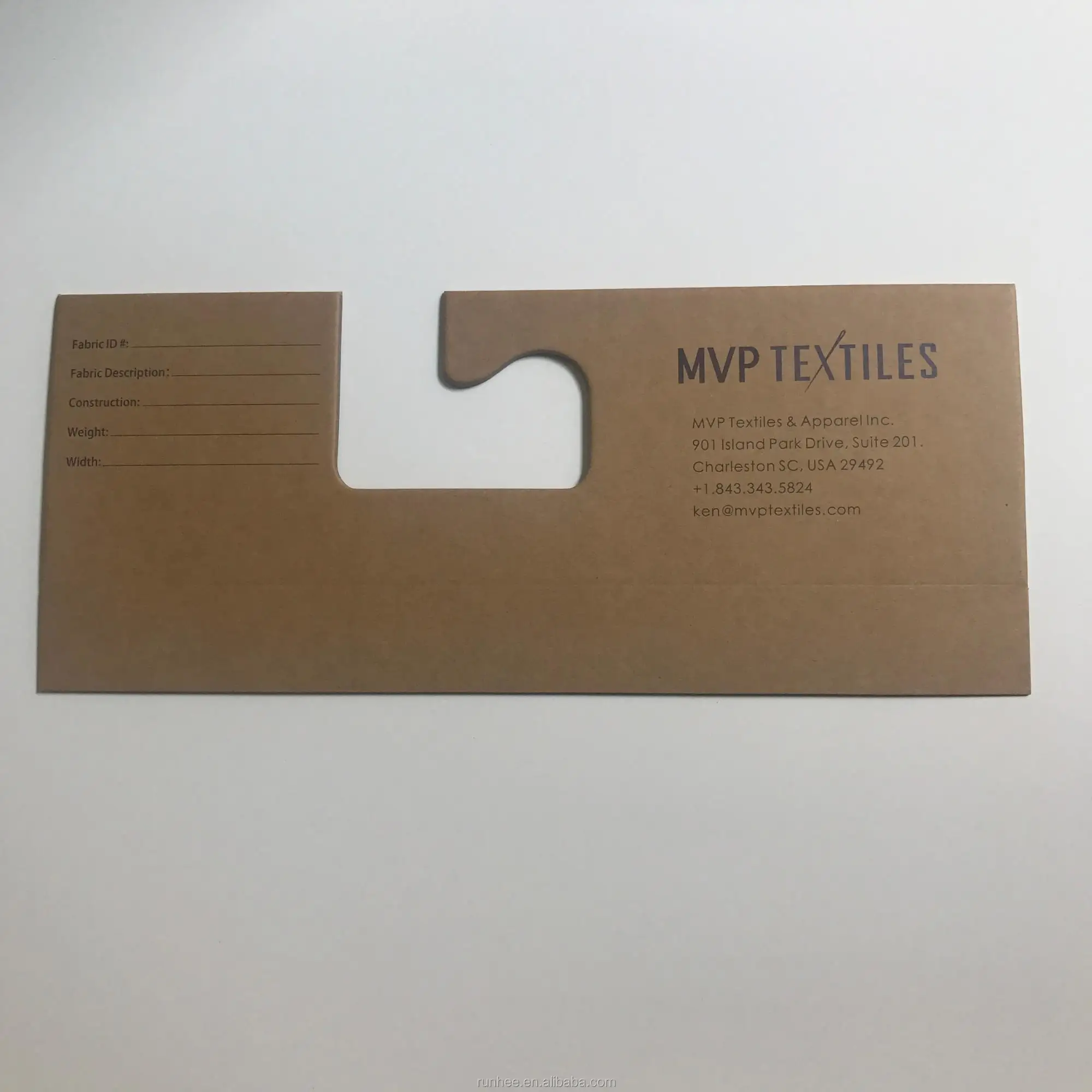 43cm Cardboard Clothes Hanger With 3.4mm Hook ，Paper Garment Display Hanger