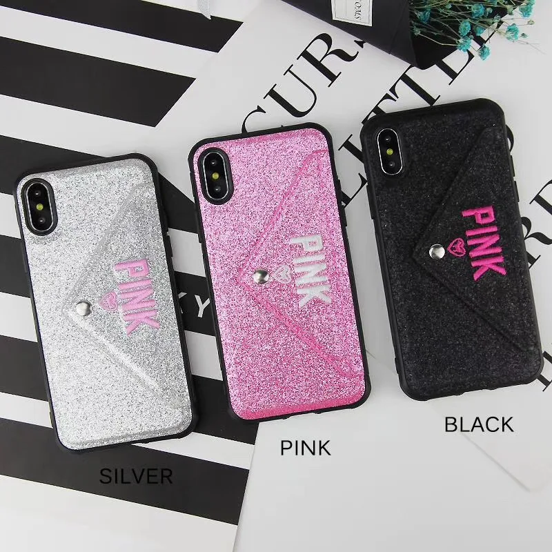 

new arrival Luxury Glitter Embroidery Leather Case for samsung S10;bling phone wallet Case For iphone XSMax X 8 6 6s