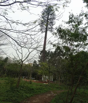 Steel Mono Pine Tree Tower Telecom Equivalent Monopole Lighting Cellular Communication Steel Mono Pine Tree Tower Telecom Equivalent Monopole Lighting Cellular Communication