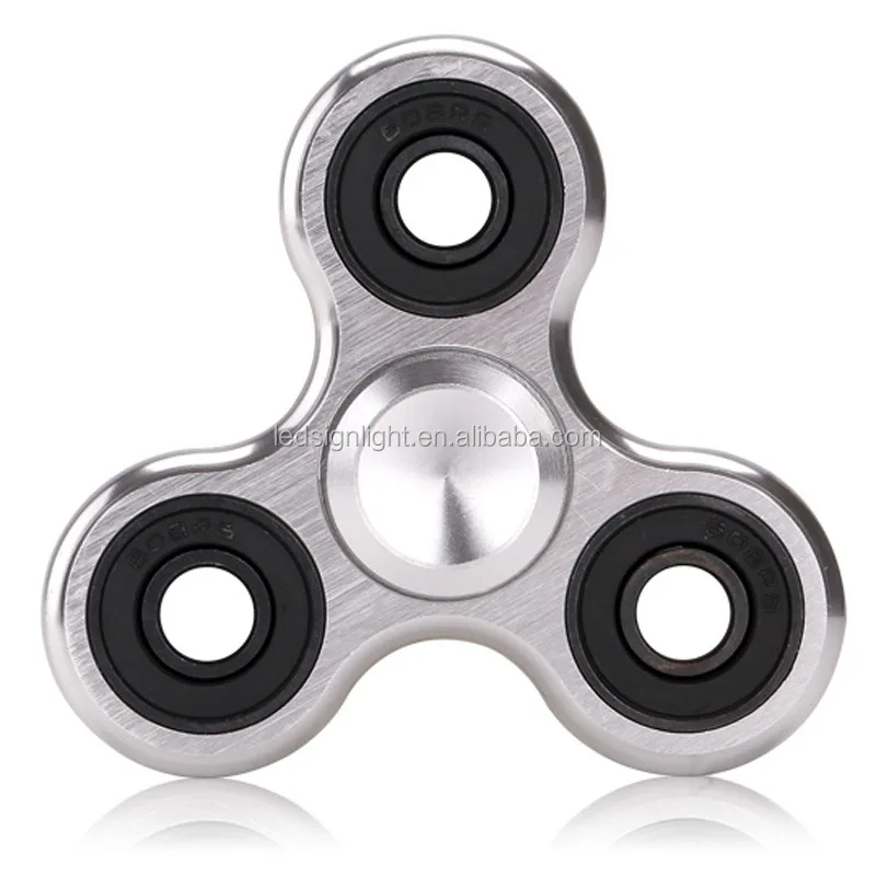 Fidget Spinner Luxus Metall Deluxe Anti-Stress Hand Kreisel ADS ADHS EDC