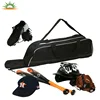 Full Special Compartment Holdall Baseball Travel Duffel Bag for Carrying Baseball Hat Helmet Mask Bat Gloves Shoes