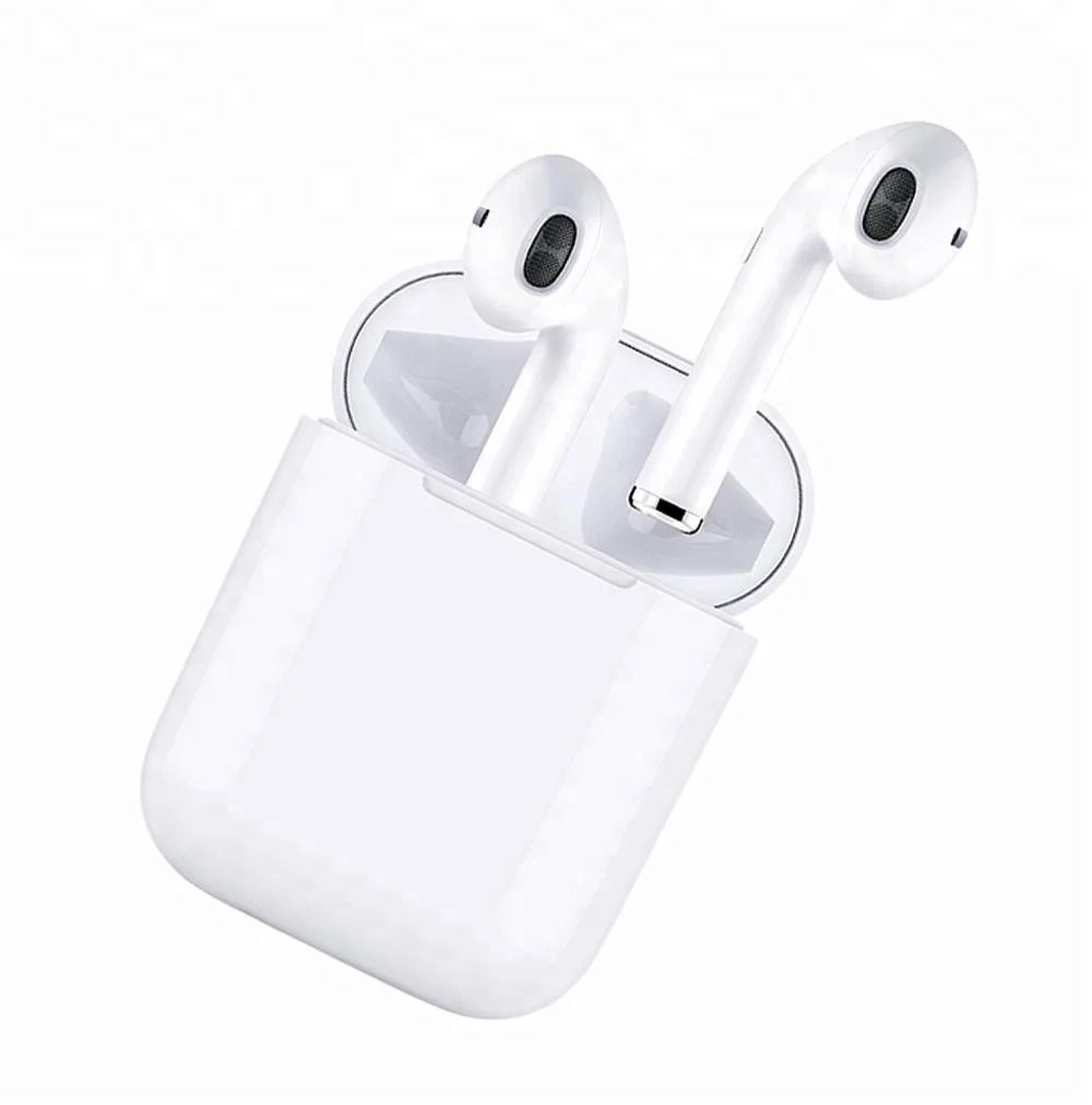 

Mini TWS i8 i8X i9S i10 i11 i12 TWS Stereo Earbuds Wireless Bluetooth Earphones With Charging Case, White