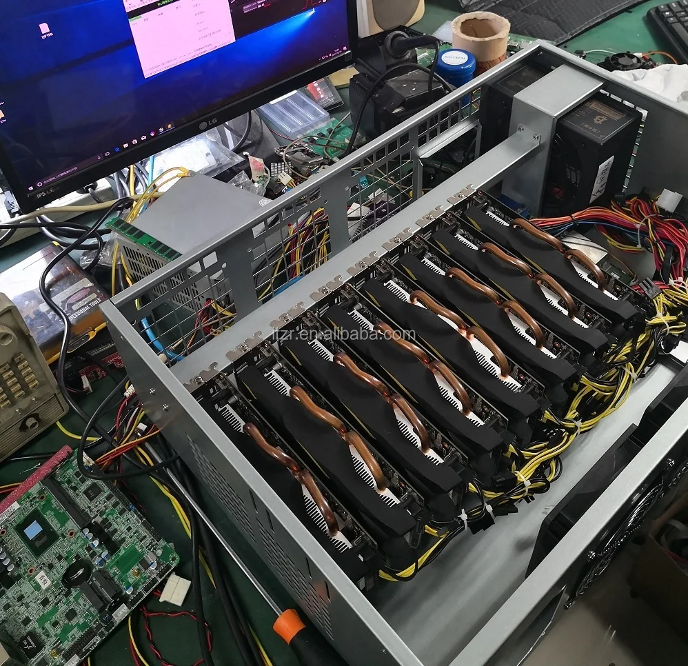 

8 GPU Wolfminer Mining rig motherboard with CPU CASE PSU for Antminer D3 L3+ S9 A6 A4+ M3 E9+ 741 740 BTC ETH ETC LTC Asic miner