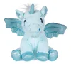 Cute Soft Plush Twinkle custom Unicorn Toys with Wing blue Colorful 12"(30cm)