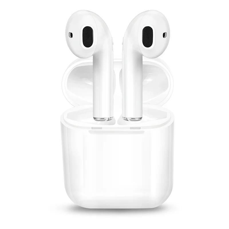 

2019 Hot selling i7s true wireless stereo earphone sport noise cancelling earbud, White