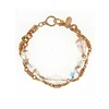 Wholesale gold plated cheap 925 sterling silver bracelet jewelry